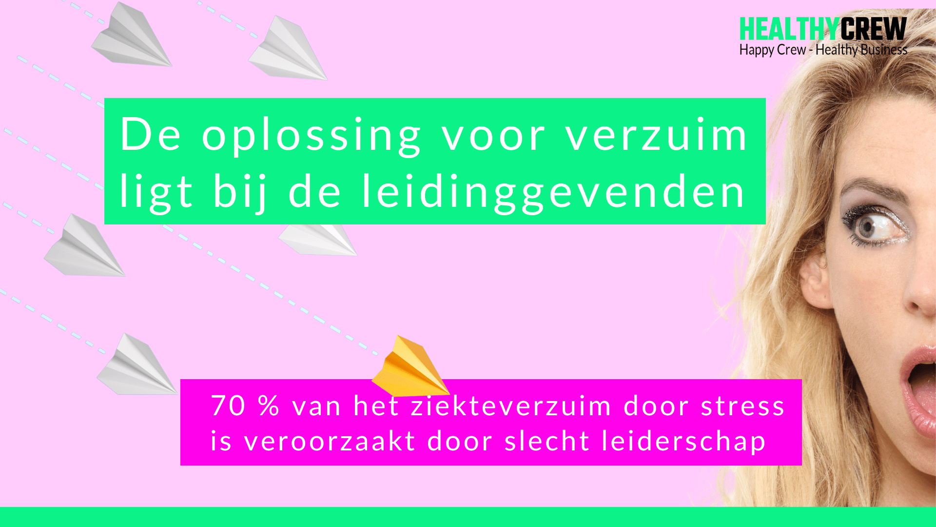 De oplossing voor verzuim ligt bij de leidinggevenden 70 % van het ziekteverzuim door stress is veroorzaakt door slecht leiderschap